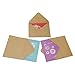 officematters 48 Pack Thank You Note Card Set- 6 Designs - Pearlescent Paper Made - Yellow Envelopes Included