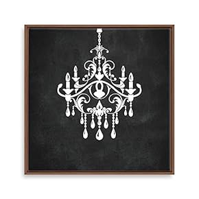 Framed Canvas Wall Art for Living Room, Bedroom Droplight Theme Canvas Prints for Home Decoration Ready to Hang - 16x16 inches