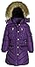Sportoli® Girls' Winter Heavy Quilt Padded Puffer Jacket Plush Lined Hooded Coat