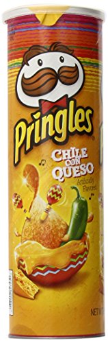 Pringles chile con queso chips, 5.96 ounce