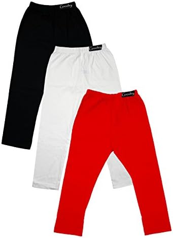 Girl's Cotton Capri - Pack of 3