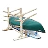 Log-Kayak-Rack-Low-2-SUP-2-Kayak-Rack-One-sided-with-pegs