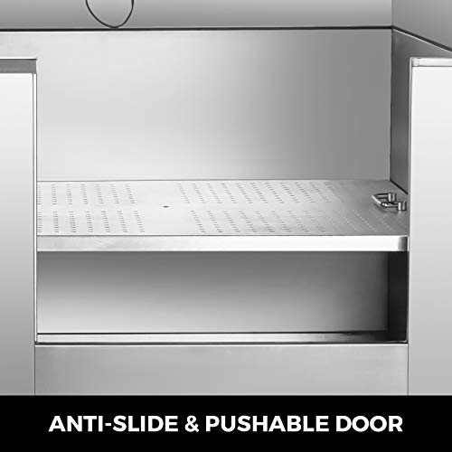 VEVOR 50 Inch Electric Pet Dog Grooming Tub Stainless Steel XStyle