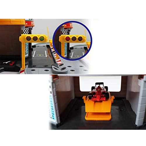 image for Siyushop City Car Road Service Station Garage Toy Children's Toy Set B