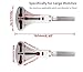 Extra Large Watch Case Opener Tool，JAXA Type XL Battery Replacement Wrench Watch,Watch Repair Tool Of for Large Waterproof Watch Case Remover