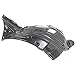 Make Auto Parts Manufacturing Front Driver Side Black Plastic Fender Liner For Nissan 350Z 2003 2004 2005 - NI1250130