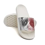 GKEPJYVCK Cat Lawsuit Womens Slides Shoes GR Red