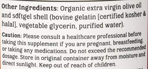 NutriGold Vitamin D3 1000 IU, 120 Vegan Capsules (Vegan D3 from Lichen, GMO-Free, Preservative-Free)