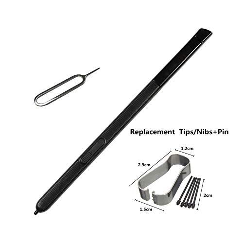 BSDTECH Galaxy P580 Pen, Stylus Touch S Pen for Samsung Galaxy Tab A 10.1 2016 SM-P580 P580 P585 Replacement Tips/Nibs+Eject Pin (Black) - Thumbnail 7