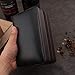 Galiner Cigar Humidor Travel leather Case Cedar Wood Portable Cigar Box Removable Cedar Tray Black Gift Box