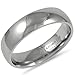Oxford Ivy 6mm Mens Comfort Fit Titanium Plain Wedding Band (Available Ring Sizes 7-12 1/2) Size 9 1/2