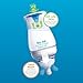 Munchkin® Latch™ BPA-Free Baby Bottle, White 8 Ounce, 1 Pack