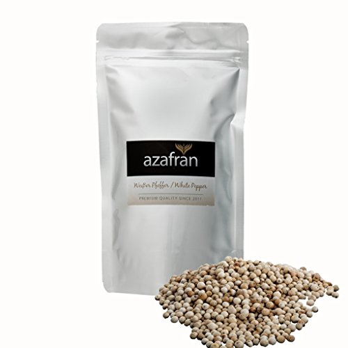 Azafran-BIO-Pfeffer-Pfefferkrner-ganz-Pfeffermhlen-geeignet-wei-250g
