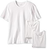 BOSS HUGO BOSS Men's 3-Pack Cotton Crew T-Shirt, White, Small