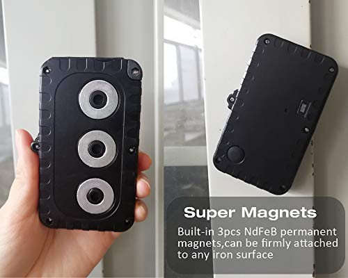 KingNeed Mini Magnet Portable Real-time GPS Tracker/ IPX7 Waterproof/ 90 Days Working Day in Sleep Mode/Geo-Fence/GSM Home Alarm/for Personal and Car Vehicles - Thumbnail 2