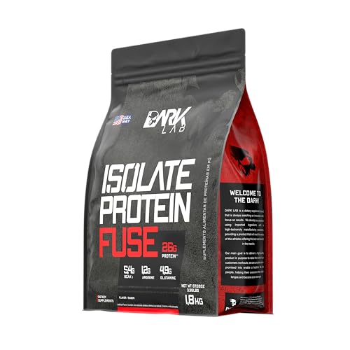Isolate Protein Fuse Dark Lab, 1.8Kg, Brownie, Suporte Muscular