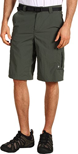 Columbia Men's Silver Ridge Cargo Short, Gravel, 44 x 10