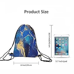 Beabes Cute Cartoon Unicorn Drawstring Bags