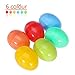iBaseToy Glow in the Dark Easter Eggs for Easter Games, Glow Easter Eggs, Easter Decorations for Easter Party, easter toys for Boys and Girls, Glowing Plastic Easter Eggs Easter Egg Hunt-12PCS