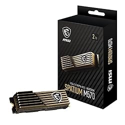 MSI SPATIUM M570 PCIe 5.0 NVMe M.2 2TB HS Internal