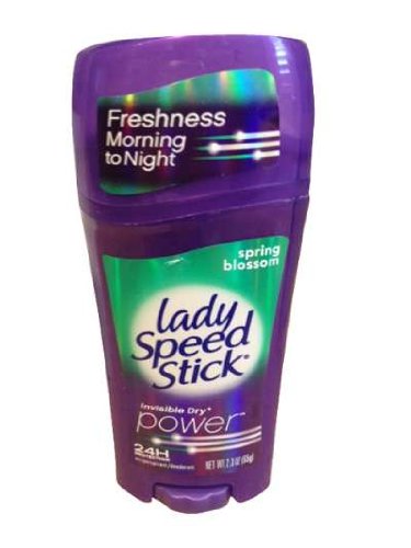 Lady Speed Stick Antiperspirant Deodorant Fresh Infusions Enchanted sping Blossom, 2.3-oz. (Pack of 3)