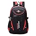 MATMO Waterproof School Backpack Student Book Bags for Teenage Girls Boys Red