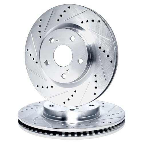 R1 Concepts Rear Brake Rotors For 2019-2024 INFINITI QX50, 2022-2024 INFINITI Q…