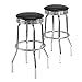 Winsome Wood Summit Stool, Black