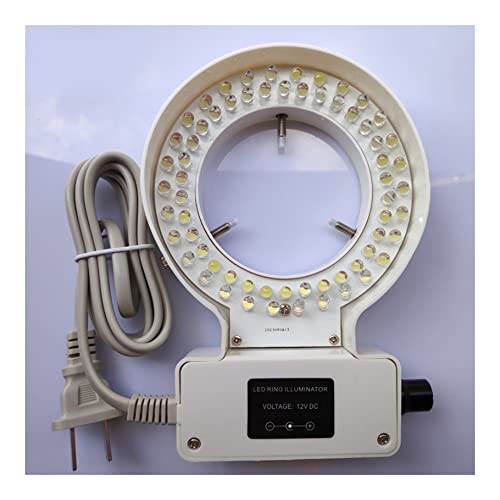 Stereo Microscope LED Ring Light Source with Adjustable Brightness 64 ...