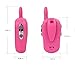 Walkie Talkies for Kids, 22 Channel FRS/GMRS Walkie Talkie 2 Way Radio 3 Miles UHF Walkie Talkies (1 Pair) Pink