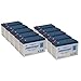 PS-1270 12 Volt 7 AH SLA Battery .250 F2 TERMINAL - 10 Pack