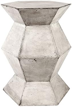 Dimond Home Gusto Stool In Polished Concrete