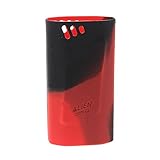 Rayley Protective Silicone Case Cover for Smok Alien 220W Kit Protective Sleeves for Smoktech Alien Kit (Black Red)