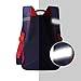 SUNBABY Boys' Backpack Spiderman Fans Gift Waterproof Comic School Bag with Lunch Kit (Spiderman-Dark Blue, One Size)