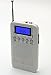 Uleader AM FM Pocket Digital Radio with Alarm Clock. (828 White)