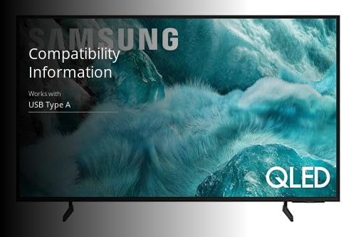 Samsung 50-Inch Class QLED Q7F Series Samsung Vision AI Smart TV (2025 Model, 50Q7F) Quantum HDR, Object Tracking Sound Lite, Q4 AI Gen1 Processor, 4K upscaling, Gaming Hub, Alexa Built-in