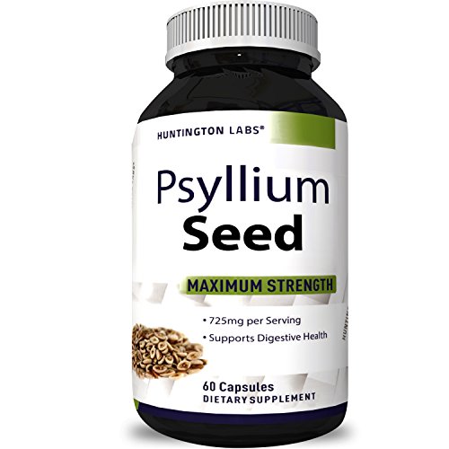 Premium Psyllium Husk Powder Pills Soluble Fiber Pure Natural