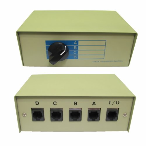 4 Way Manual RJ45 Switch Box Amazon.co.uk Electronics