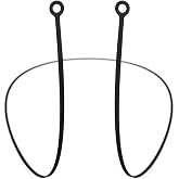 Decibullz Premium Silicone Earplug Lanyard, Secure Loop Design, Universal Fit for Decibullz and Most Earplugs or Earbuds, Keeps Earplugs Safe and Accessible.