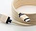 LTI-Direct® 1Pack Type C To USB Cable 6.5FT Nylon Braided Sync Data Transfer Charger Reversible Connector For New Macbook 12