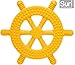 Mayapple Baby Teething Toys, Nautical Silicone Teethers (Set of 3), Suri The Octopus and Friends Teether - Lemon Set - Patented