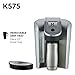 Keurig K575 Coffee Maker, Single Serve K-Cup Pod Coffee Brewer, Programmable Brewer, 80 ounces, Platinum