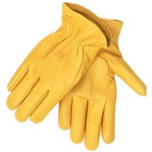 Revco H17 Men's Premium Grain Elkskin Driving Gloves Elkskin Grain Large