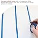 XFasten Professional Blue Painters Tape, Multi-Use, 3/4 Inches x 60 Yards (3-Pack) - Produces Sharp Lines and Residue-Free Artisan Grade Clean Release Wall Trim Tape