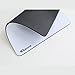 Wknoon Abstract Marble Marbled Large Gaming Mouse Pad Custom, Chic Elegant White and Rose Gold Marble Mouse Pads