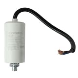 First4spares Universal Microfarad Start Run Motor Capacitor MFD 4UF Flying Lead Cable Connector (400V, 450V, 500V)