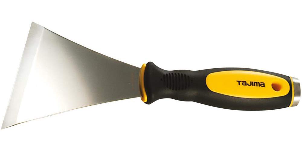 Tajima SCR-N95 Universal Scraper, Silver/Black/Yellow, 265 mm — image 1
