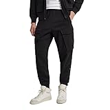 G-STAR Raw Men's Rovic Sweat Pant,Dark Black,XL