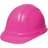 ERB 19129 Omega II Cap Style Hard Hat with Slide Lock, Flourescent Pink