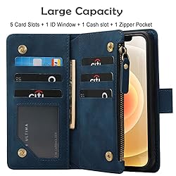 RANYOK Wallet Case Compatible with iPhone 13